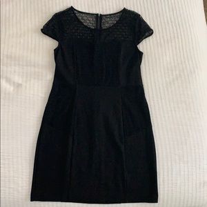Kensie Black cotton/lace dress
